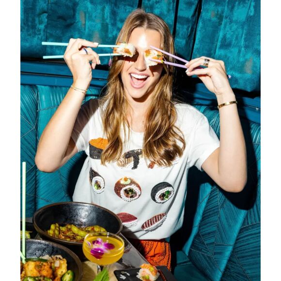 Queen of Sparkles Sushi Tee (Small) - Picture 1 of 6